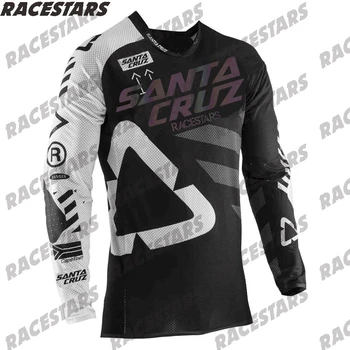 Motocross BMX Racing Jersey 2021 Enduro Horský Bicykel Dresy DH Zjazdové Dlhý Rukáv Cyklistické Oblečenie MX Lete MTB T-shirt