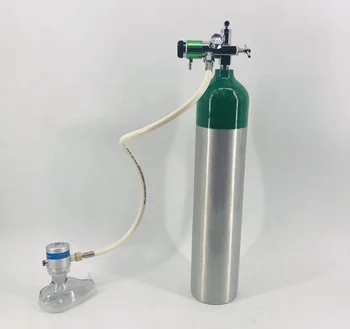 Dopyt ventil s 2-kontrola ventil CGA870 regulátor pre kyslík valec nádrž lekárska pohotovosť