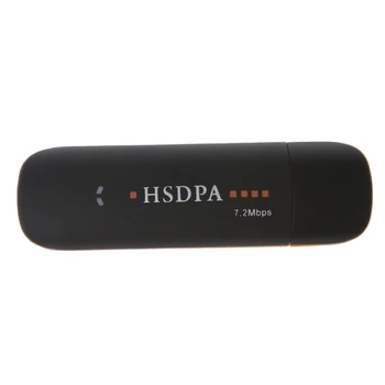 HSDPA USB STICK SIM Modem 7,2 Mbps 3G Adaptér Bezdrôtovej Siete s TF Karty SIM R9JB