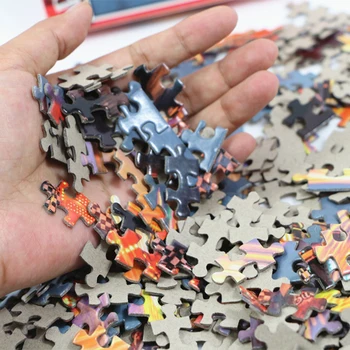 Jigsaw Puzzle 500 Kus Veľké Dospelé Skladačka Zábava Rodina Hra Intellective Vzdelávacie Hračka s Jedinečným Dizajnom DIY Domáce Dekorácie