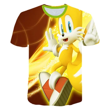 Doprava zadarmo Dievčatá Mikina Sonic The Hedgehog Chlapci Oblečenie Chlapec T Shirt Dievčatá Dospievajúce Deti Košele Dievča, T-shirt Dieťa Dievča, Topy