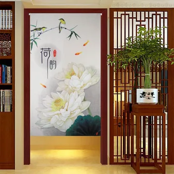 V Tradičnom Čínskom Štýle Feng Shui Dvere Záves Japonský Norenovi Dvere Záves, Spálne, Dvere, Záves