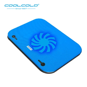 COOLCOLD Super Ultra-tenký Notebook Chladič na Chladenie Pad USB Ventilátor Stojan 11