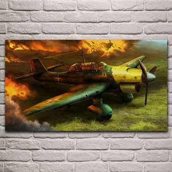 WW2 stuka hĺbková bombardovacie lietadlá junkers ju87 nemecký Sturzkampfflugzeug obývacia izba dekor domov wall art dekor drevo rám textílie plagáty KH674