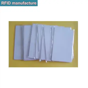 Zadarmo vzorku RFID UHF 5 ks nepremokavá Biela Karta dlhý rad Prečítajte si 15m EPC Gen2/ISO 18000-6C PVC Značky pre osobné vozidla prístup