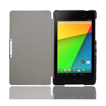 Ultra Slim PU Kožené Skladacie Folio puzdro Pre Google Nexus7 2013 Flip Tablet Kryt Stojan Pre Nexus 7 2.,Auto Sleep/Wake+film+pero