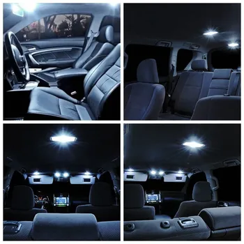 9PCS Interior Package súpravu, Biele LED Mazda 121 Metro 2 3 3 Športová 323 5 6 626 929 1990-2019