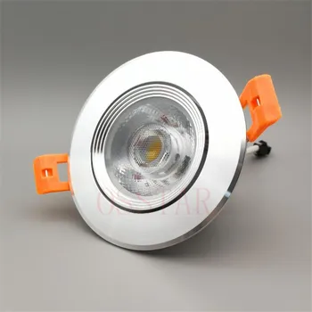 COB LED svietidlo 10w Stmievateľné Zapustená Svetlo Stropné Španielsko Štýl Spálňa LED Lampa, Vodič + Záruka Doprava Zadarmo