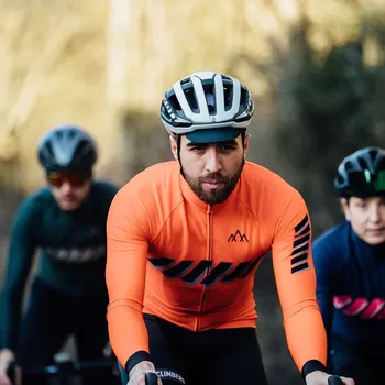 2020 nové Kapely Horolezcov zimné cyklistické thermal fleece mens dlho rukáv teplá bunda na bicykli jersey horský bicykel oblečenie športové