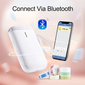 Niimbot D11 Mini Prenosná TLAČIAREŇ štítkov Ručné tepelná tlačiareň štítkov Bluetooth Nálepky, Cenu stroj Pre mobilný Telefón