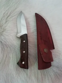 Ručné 4116 kované oceľové nože bushcraft survival boj proti vonkajšie nástroje lovecké nože kukri machette shar orech rukoväť pevné