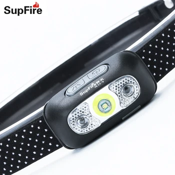 Supfire LED Svetlomet USB Baterka Linterna LED výchovy k DEMOKRATICKÉMU občianstvu Svetlometu Vedúci svetlo HL05 Zebralight 1000lm Lampe Čelnej Bicykli Vedúci Svetlo