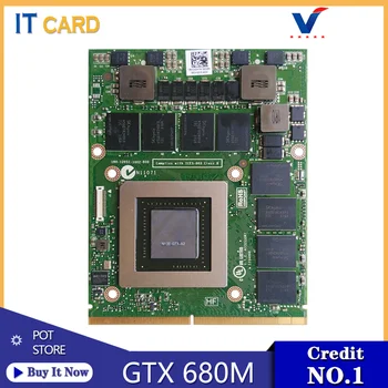 GTX680M GTX 680M GDDR5 2GB N13E-GTX-A2 Grafika grafická Karta Pre DELL Alienware M15X M17X R4 M18X R1 R2 R3 R4 Notebook Test OK