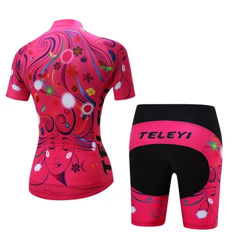 2021 Tím žien Cyklistické Dresy Bicykli Nosiť oblečenie, Quick-Dry bib gélové Sady Oblečenia Ropa Ciclismo uniformes Maillot Športové Nosenie