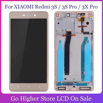 Pre XIAO Redmi 3S / Redmi 3X Pro / Redmi 3S Pro LCD Displej Dotykový Panel Montáž Telefón Náhradné Displej