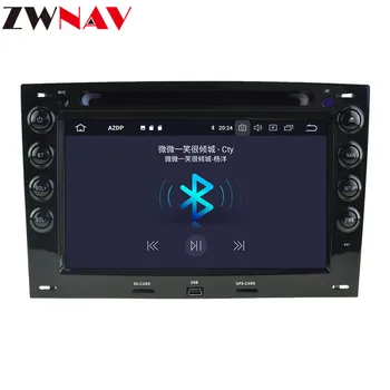 PX6 4+64 G Android 9.0 autorádio DVD Prehrávač Multimediálnych Stereo Pre Renault Megane 2003-2010 Audio-Video, GPS Navi BT mapu vedúci jednotky