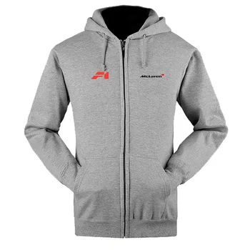 McLaren logo na zips, mikiny kabát vlastné 4S obchod zips bunda s kapucňou,