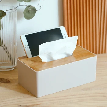 Jednoduchosť Nordic Tkaniva Box Tvorivé Ploche Čerpanie Box Domácnosti Obývacia Izba Jednoduché Plastové Obrúsok Úložný Box Tabuľka Dekor