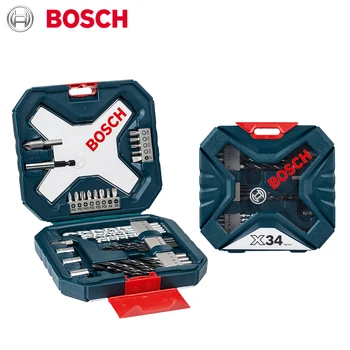 Bosch Vŕtací Bit Nastavený Bosch 34X Vplyv Vŕtať Twist vrtáka Elektrické náradie Bit