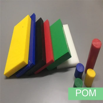 1m(zníži na 2 ks) farebné POM nylon tyčí červená modrá žltá zelená palice Polyoxymethylene rod stick