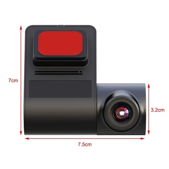 USB Skryté Auta DVR videorekordér 1080P WIFI Pripojenie Dash Cam Slučky Nahrávanie G-senzor 170° Široký Uhol Registrátor Dashcam