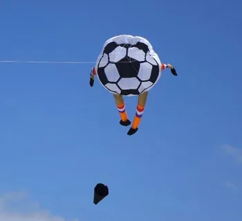 Doprava zadarmo 2m futbal mäkké draka lietať pre dospelých ripstop nylon drakov windsock kitesurf octopus kite factory koi