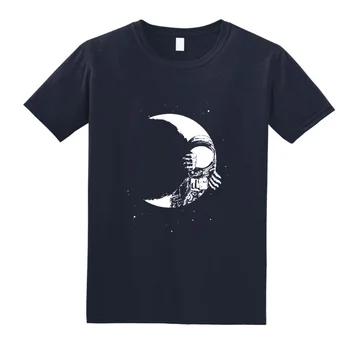 Klasické Space Vaporwave T-Shirt Lete CCCP Astronaut Estetické Vytlačené Tričko Nadrozmerné Lumbálna Nové Oblečenie Muž Mikina