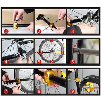 Bicykle Prehadzovačky Vešiak Zarovnanie Rozchod Zarovnanie Škály Nástroj pre Mtb A Cestné Bicykle Skladací Bicykel Fixed Gear