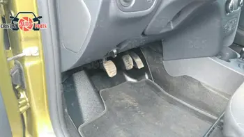 Podložka pod plynové pedále pre Renault Kaptur 2016-2019 kryt pod nohy príslušenstvo na ochranu dekorácie koberec auto styling