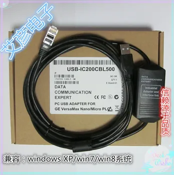USB port GE VersaMax Nano/Mikro PLC programovanie kábel stiahnuť line IC200CBL500