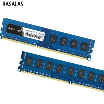 Rasalas Pamäť RAM DDR3 8G 4 G 16 G Ploche 10600 8500 12800 14900 1066 1333 1600 1866 DIMM 1,5 V Memoria Ram pre počítač PC Súčiastky