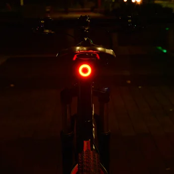 XLITE100 Bike LED Baterka Na Bicykli Auto Štart/Stop Brzdy Snímanie IPx6 Nepremokavé USB, Smart zadné Svetlo Na Bicykel Sedlo