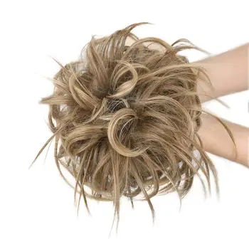 Tinashe Krásy Copu Chaotický Buchta Elastická Gumička Hairpiece Pre Ženy, Deti A Syntetické Vlasy Scrunchies Šišku Chignon Rozšírenie