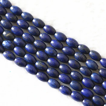 Lapis lazuli prírodného kameňa 8*12mm novo ryža voľné korálky diy módne Šperky robiť 15