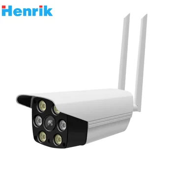 HD 1080P Wifi IP Kamera, Bezdrôtové Vonkajšie ONVIF Bezpečnostné CCTV Kamera, Wi-Fi Nepremokavé IČ 40M Nočné Videnie P2P CamHi