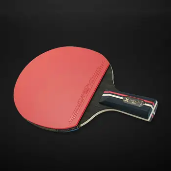2 ks Inovovaný 5-Hviezdičkový Uhlíka Stolný Tenis Raketa Nastaviť Ľahký, Silný, Ping Pong, Pádlo Bat Dobré Ovládanie