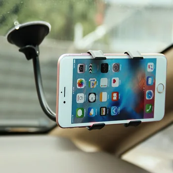 Auto Držiak Držiak Auto Čierne Spätné Zrkadlo Otáčania GPS Univerzálny Pre Xiao Iphone Huawei Telefón Držiteľ Auto Príslušenstvo
