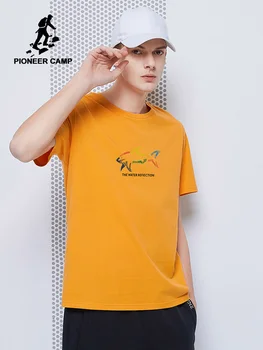 Pioneer Tábor Nové 2020 Lete pánske T-shirts Modrá Žltá Biela Bavlna Hip Hop Móda Tlačené Nové Košele, Topy