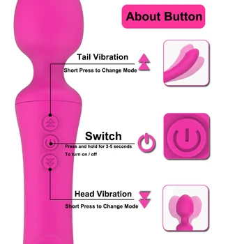 FLXUR Výkonný AV Vibrátor Sexuálne Hračky pre Ženy Čarovná Palička Stimulátor Klitorisu G Mieste upozorňuje Žena Masturbator Sex Produkty