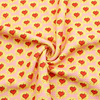 50*145 Šišky Láska Srdce Liverpool Bullet Tkanina,Tkanivo Deti bytový Textil DIY Textílie Šitie Tilda Bábika Odev,1Yc10919
