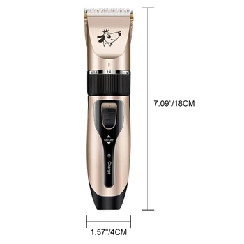 Elektrické Psa Zastrihávač Chĺpkov USB Nabíjanie Pet Hair Clipper kvalitné a trvanlivé, bezpečné a jednoduché ovládanie