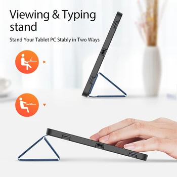 Obchodné Kryt Pre Samsung Tab S7 Tablet Prípade Luxusné Flip PU Kožené puzdro Pre Samsung Galaxy Tab S7 Prípade 11.0 palcový Knihy Prípade