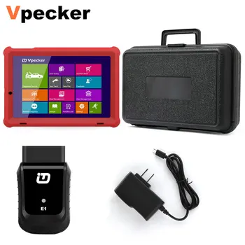 VPECKER E1 Wifi Profesionálne OBD2 Automobilov, Skener, ABS TPMS DPF SAV IMMO OBDII Diagnostický Nástroj S 10 Palcový Tablet Bezplatná Aktualizácia