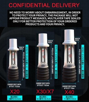 Masáž-Starostlivosti-Čerpadlo Extender Pomáhať X20 X 30 X40 Xtreme Penis Čerpadlo Zväčšenie Penisu Enhancer Vody Spa Penis Extender Proextender