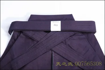 Top Kvalita 11000# Bavlna Modrá Shoaizome Hakama Kendo Iaidó Aikido Bojových Umení Jednotné Oblečenie Doprava Zadarmo