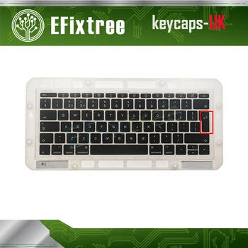 100 Nastavuje Klávesu Spp Keycap Uk angličtina Pre Macbook Pro Retina 13