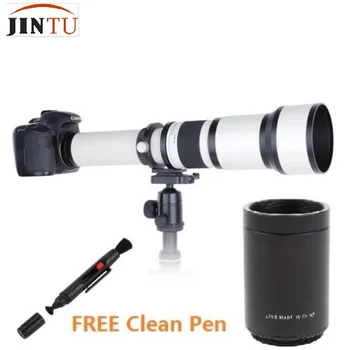 JINTU 650-2600mm s 2X Teleconver Teleobjektív Zoom, Objektív NIKON D90 D750 D5600 D3300 D3200 D5300 D3400 D7200 D750 D500, D7500