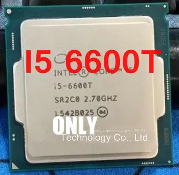 Intel Celeron Processor I5 6600T LGA1151 14 nanometrov Quad-Core funguje správne Desktop Procesor