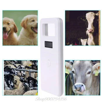FDX-B Zvierat pet id čítačka čip transpondér USB RFID ručné mikročip skener pre psa, mačky, koňa Jy27 20 Dropship