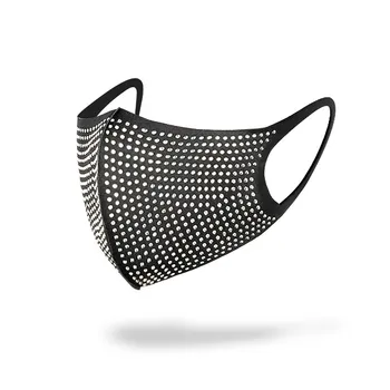 2020 Bohemia Nový Dizajn Bling Drahokamu Dlhý Strapec Maska na Tvár Masku Šperky pre Ženy, Luxusné Crystal Dekorácie Tvár Šperky